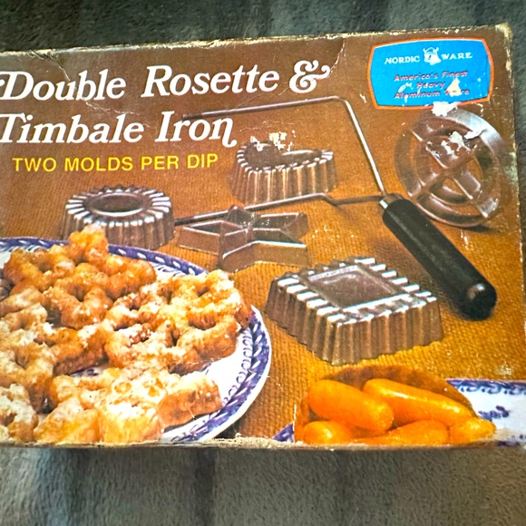 Nordic Ware Rosette and Timbale Iron - Picture 1 of 3